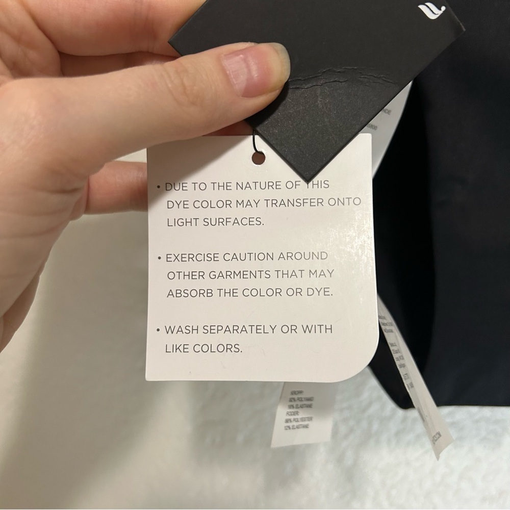 NWT Fabletics Black Cheeky Bikini Swim Bottoms Size Medium - Picture 5 of 6